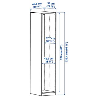 2 armarios pax ikea con espejo (PRECIO POR LOS 2)