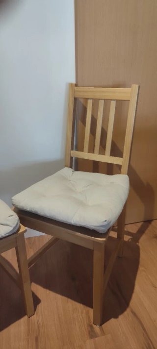 Par de Sillas Ikea Madera Beige