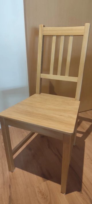 Par de Sillas Ikea Madera Beige