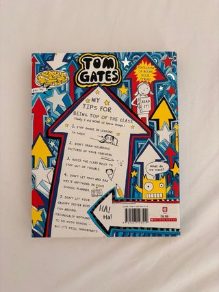 Colección de 5 libros de Tom Gates en inglés