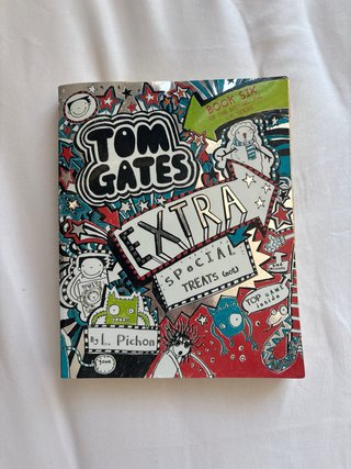 Colección de 5 libros de Tom Gates en inglés