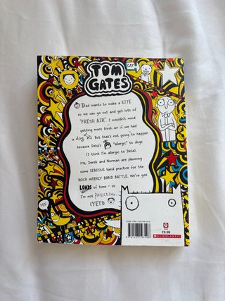 Colección de 5 libros de Tom Gates en inglés