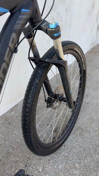 Bicicleta Rockrider ST 520 Negra