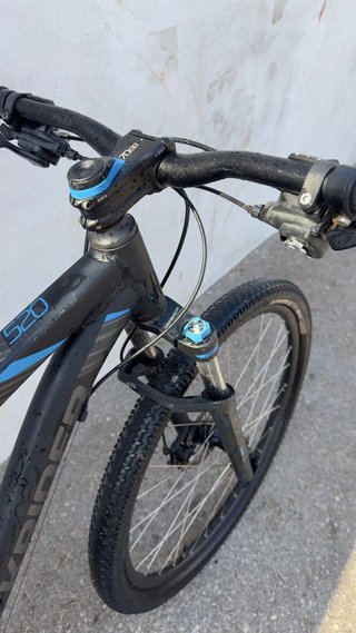 Bicicleta Rockrider ST 520 Negra