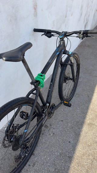 Bicicleta Rockrider ST 520 Negra