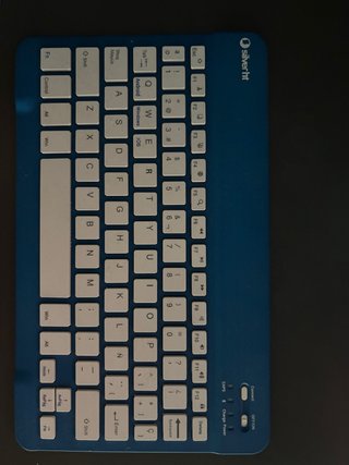 Teclado inalámbrico silver ht