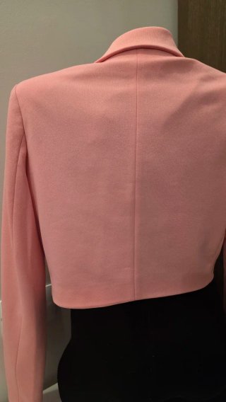 Giacchina corta rosa taglia XS/34