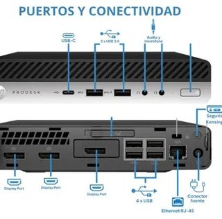 Mini PC HP ProDesk 600 G3 i5-7500T 8GB RAM