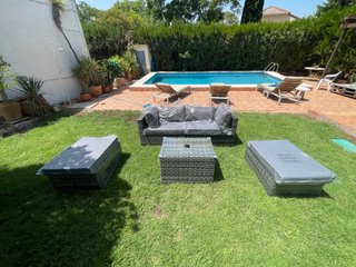 Conjunto jardín 4 piezas sin estrenar