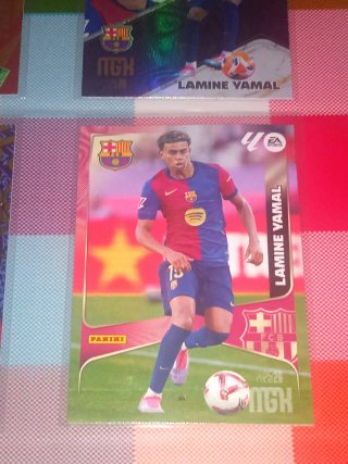 Lamine Yamal Adrenalyn Barça lote cromos Panini