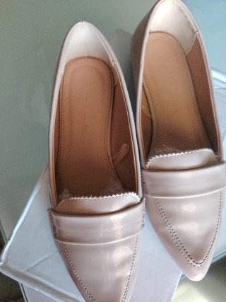 Mocasines Lefties charol maquillaje T.36