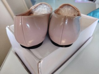 Mocasines Lefties charol maquillaje T.36