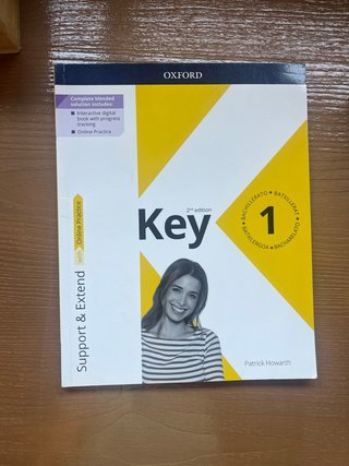 Libro de ejercicios de 1º de Bachillerato  ingles