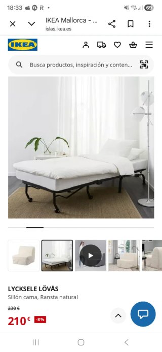 Sillón cama