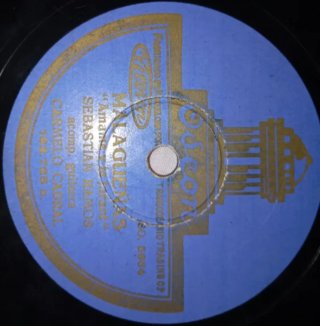 Lote 11 Discos Pizarra 78 RPM De Época 1929 - 1932