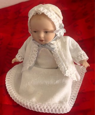 Lote 3 Bambole in Porcellana Vintage per Bambini (lotto 20-3)