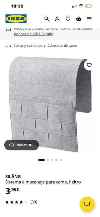 Almacenaje para cama IKEA SILÄNG