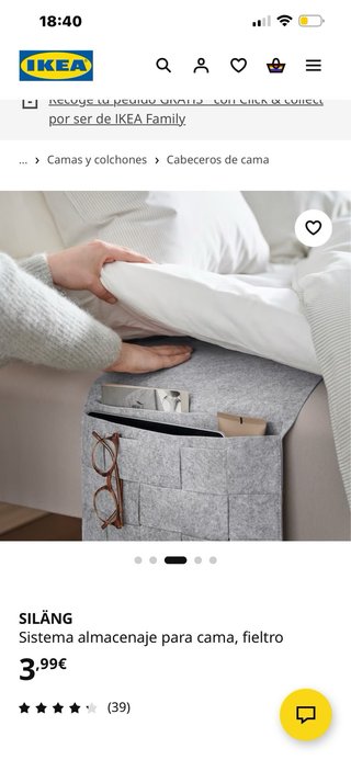 Almacenaje para cama IKEA SILÄNG