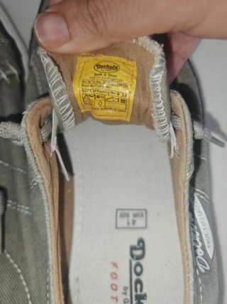 Zapatillas Dockers by Gerli Lona Verde Oliva