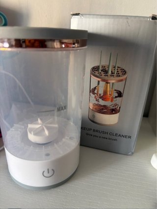Limpiador automático brochas maquillaje