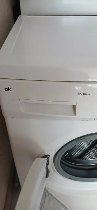 Lavadora OK. averiada – para reparar o piezas.
