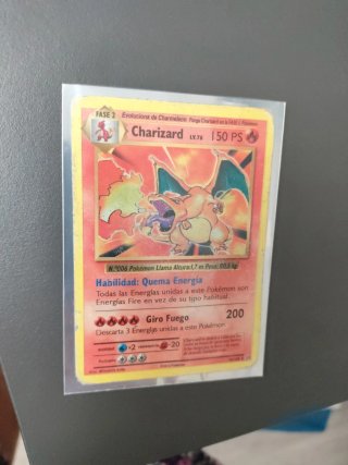 Carta Pokémon Charizard FASE 2