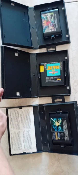 3 Juegos Mega Drive: Flashback, James Pond, Mega G