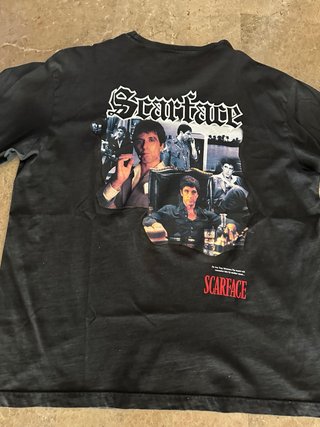 Camiseta Pull & Bear Scarface Talla L oversize