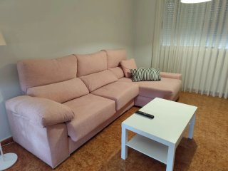Sofá Chaise Longue Rosa Palo 290cm