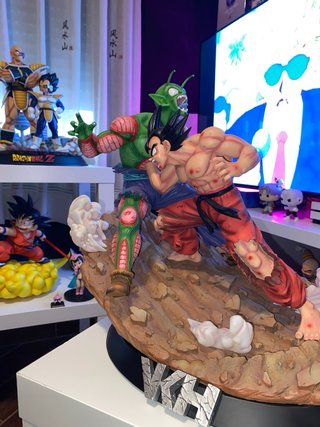 Figura Resina YKH Goku vs Piccolo
