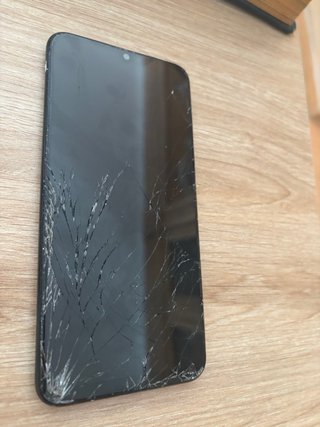Móvil Xiaomi Negro/Azul Pantalla Rota