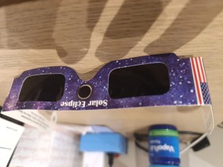 Gafas para eclipse solar ISO 12312-2 CE