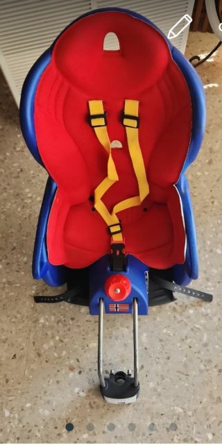 Silla porta bebé bicicleta Harmax