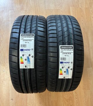 2 Bridgestone Turanza T005 215/40/18 89Y