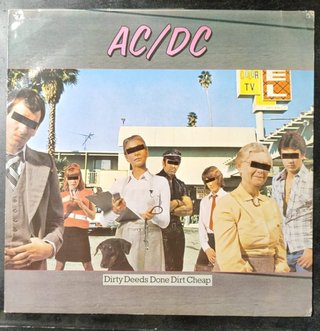 AC/DC - Dirty Deeds Done Dirt Cheap Vinilo - LP