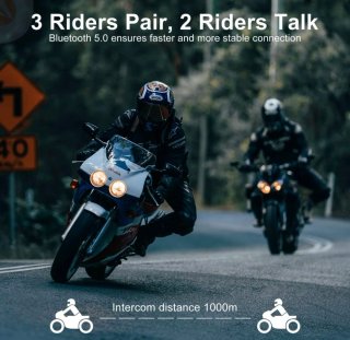 Manos Libres Intercomunicador Casco Moto