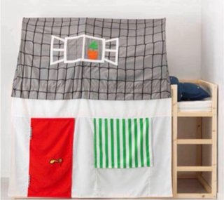 Litera cama reversible Ikea Madera + Dosel