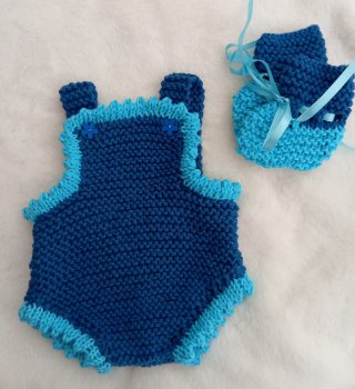 Conjunto de algodón para recién nacido