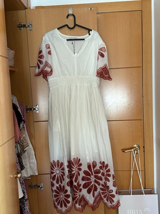 Vestido romántico encaje Pedro del Hierro