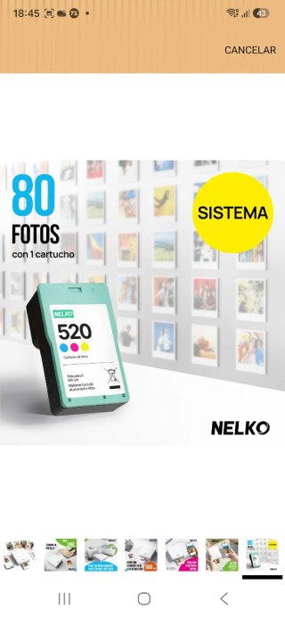 Impresora Fotográfica Mini Nelko Blanca nuevo prec