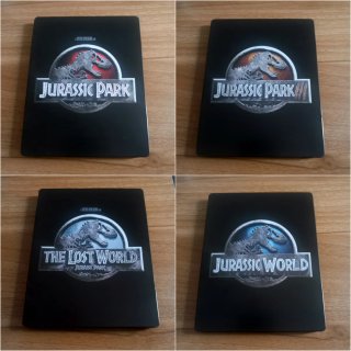 ¡SÓLO HOY! Lote Steelbooks Blu-ray Jurassic Park