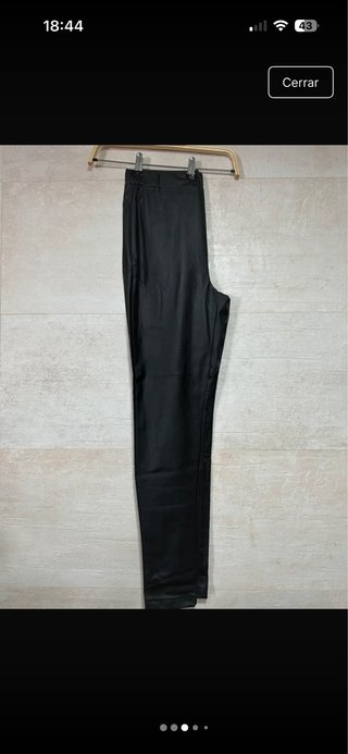 Pantalón efecto piel Max Mara Talla L