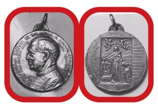 Medalla antigua Escriva de Balaguer