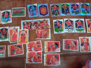Cartas Mundial España Panini