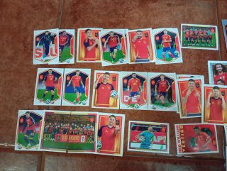 Cartas Mundial España Panini