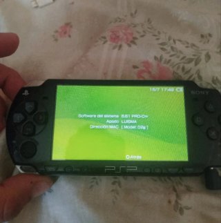Consola PSP Slim 2004 Piano Black Sony