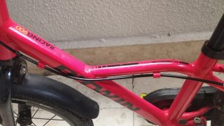 Bicicleta Infantil Btwin 900 16 Roja ALUMINIO