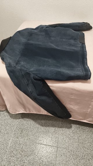 Chaqueta Desigual Cuero y Vaquera Talla XXL
