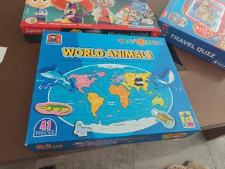 Puzzle Mundo Animales Toysbro 41 Piezas