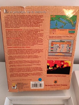 Juego PC CD-ROM Advanced Civilization